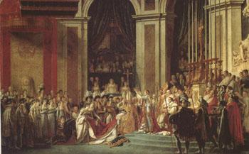 Jacques-Louis  David Consecration of the Emperor Napoleon (mk05)